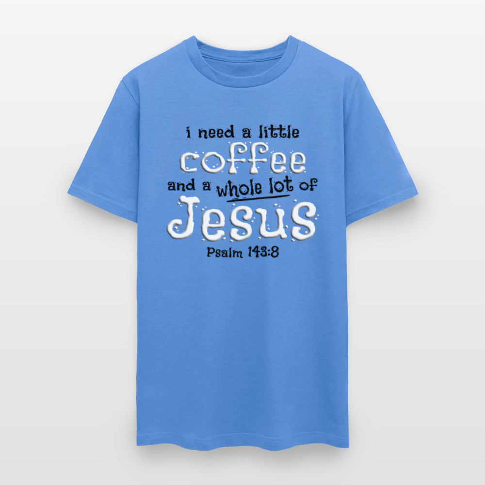 Coffee & Jesus - carolina blue