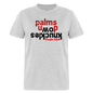 Knuckles Down Palms Up - heather gray