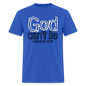 God Can't Lie - royal blue