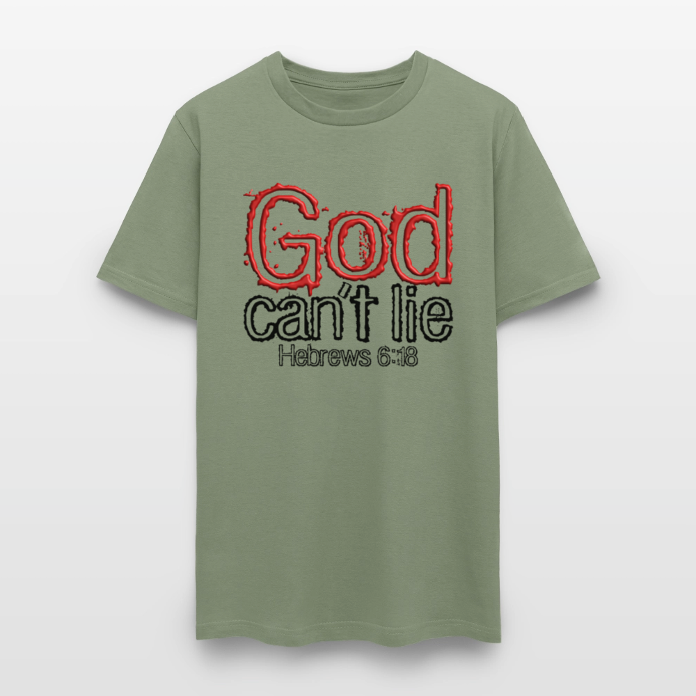 God Can't Lie - military green