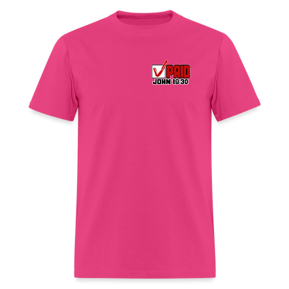 Debt Paid in Full - fuchsia