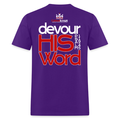 WTBSF? Devour His Word - purple