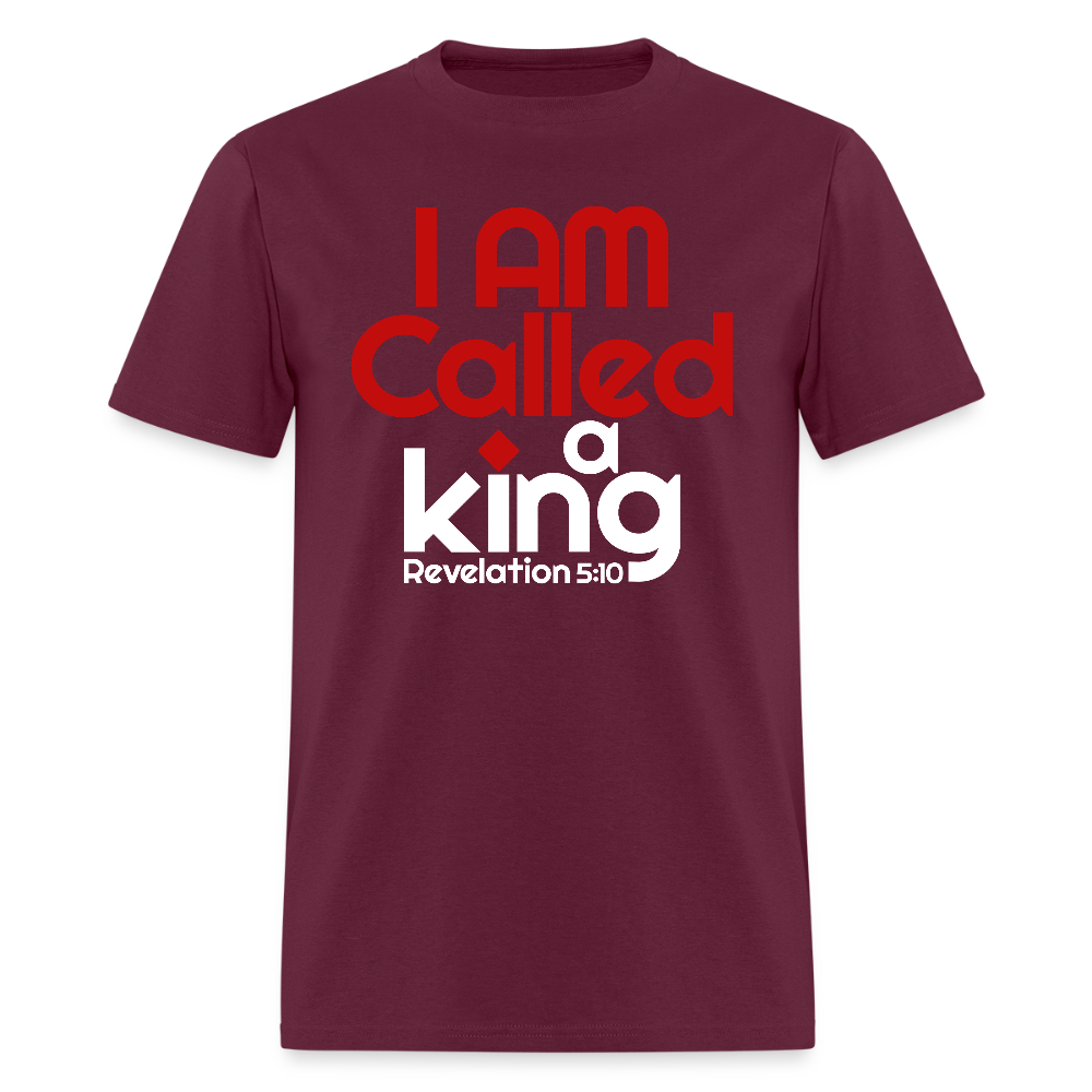 I Am Called a King 2 - burgundy
