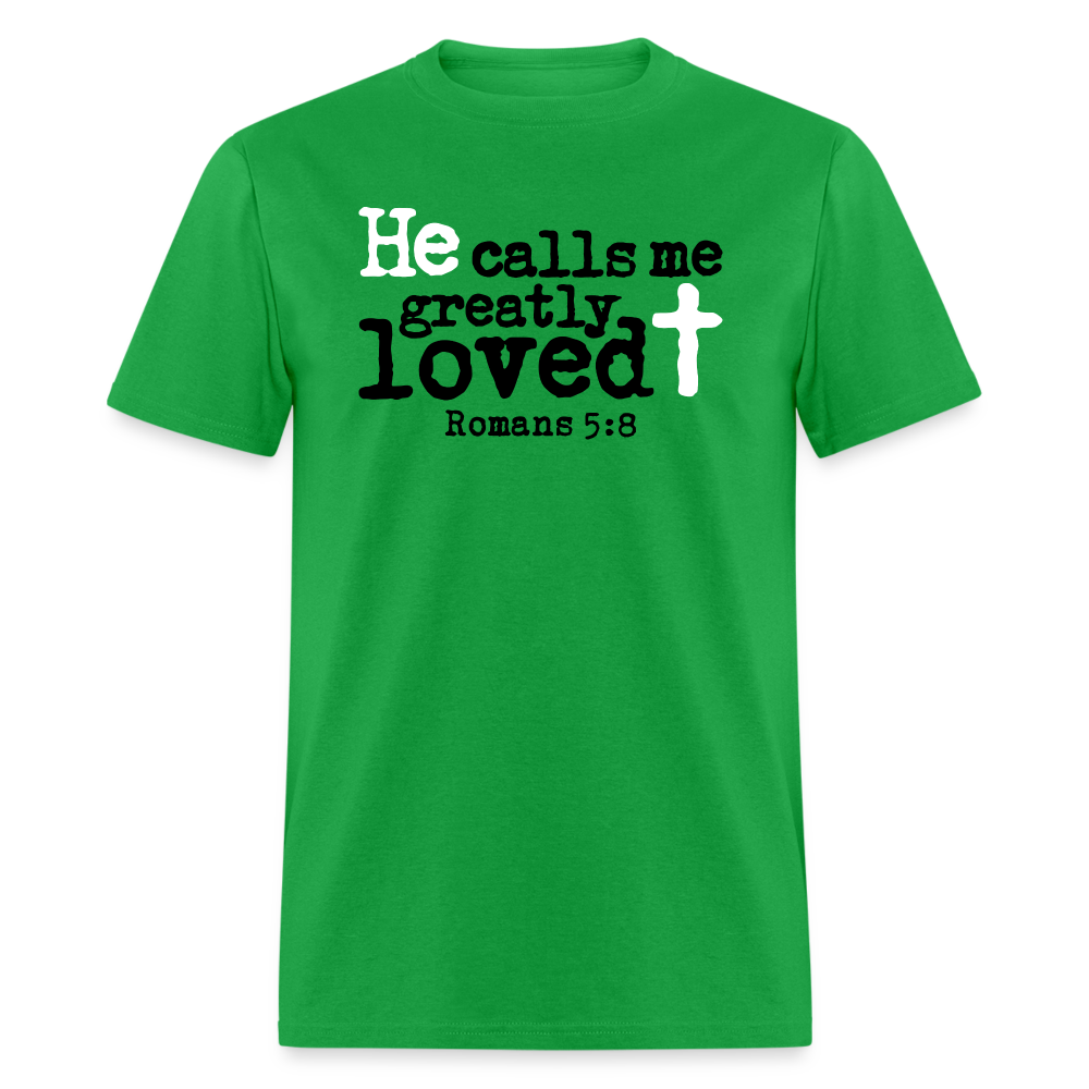 He Calls Me Greatly Loved - bright green