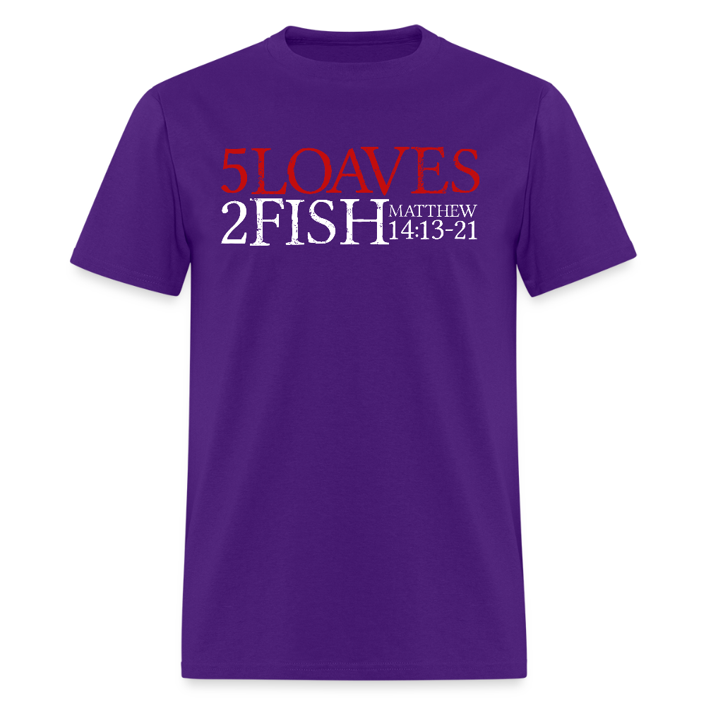 5 Loaves 2 Fish - purple
