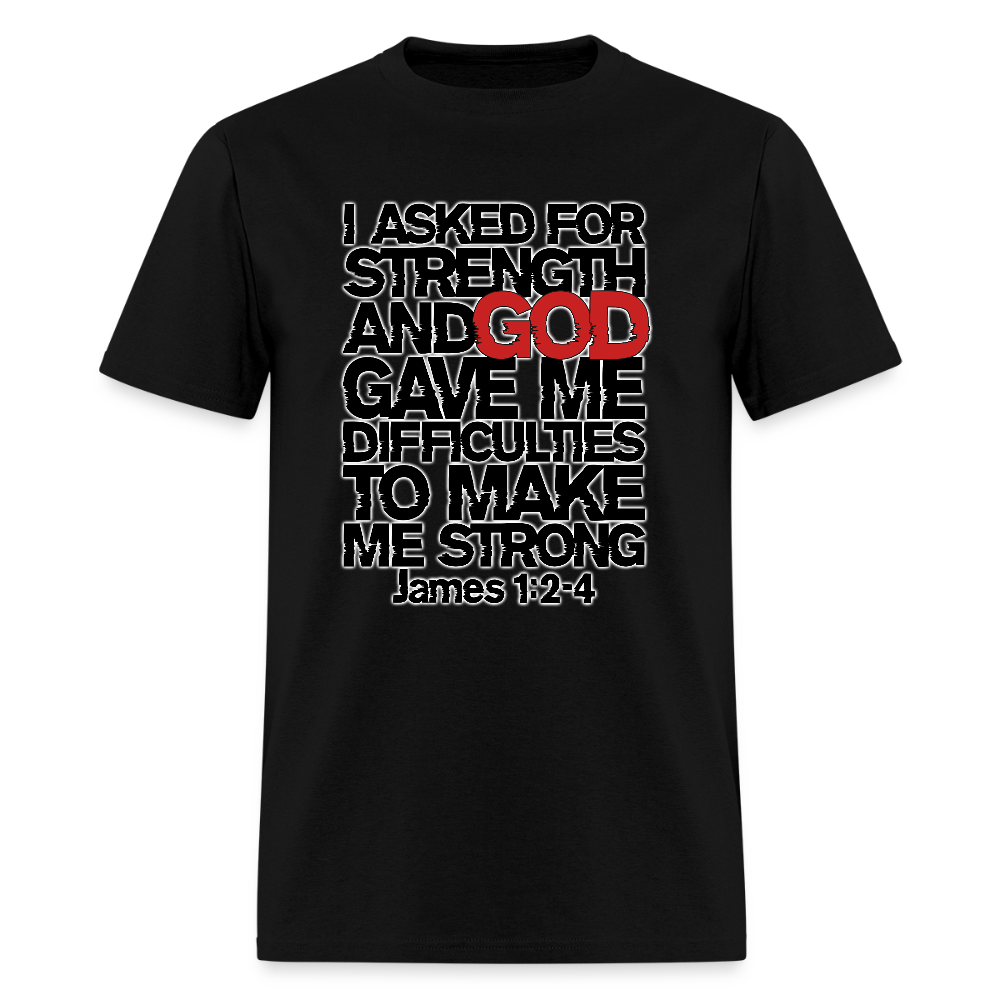 I Asked For Strength - black