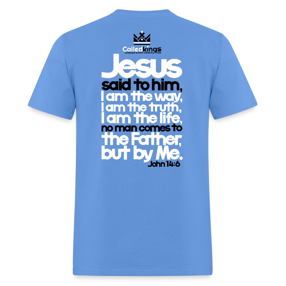 Jesus Is the Answer - carolina blue
