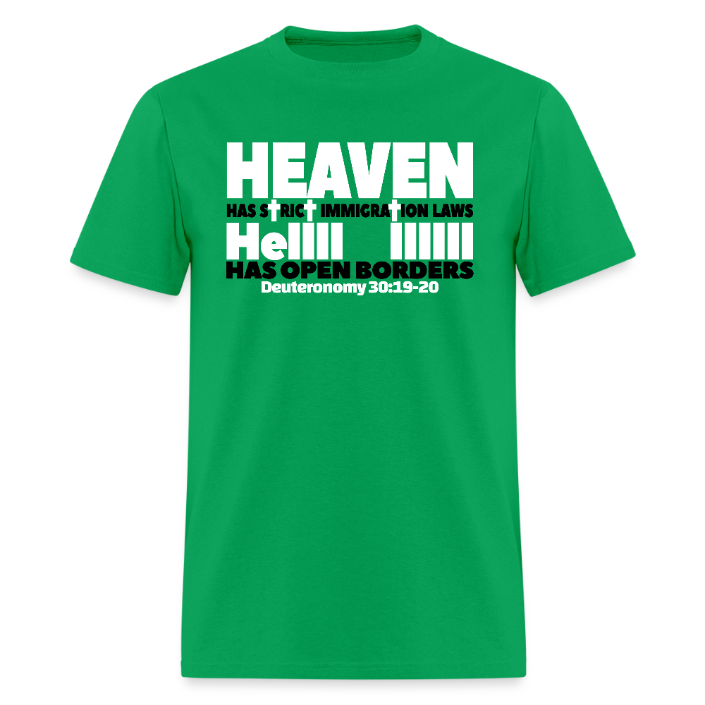 Heaven Has Strict Immigration Laws - bright green