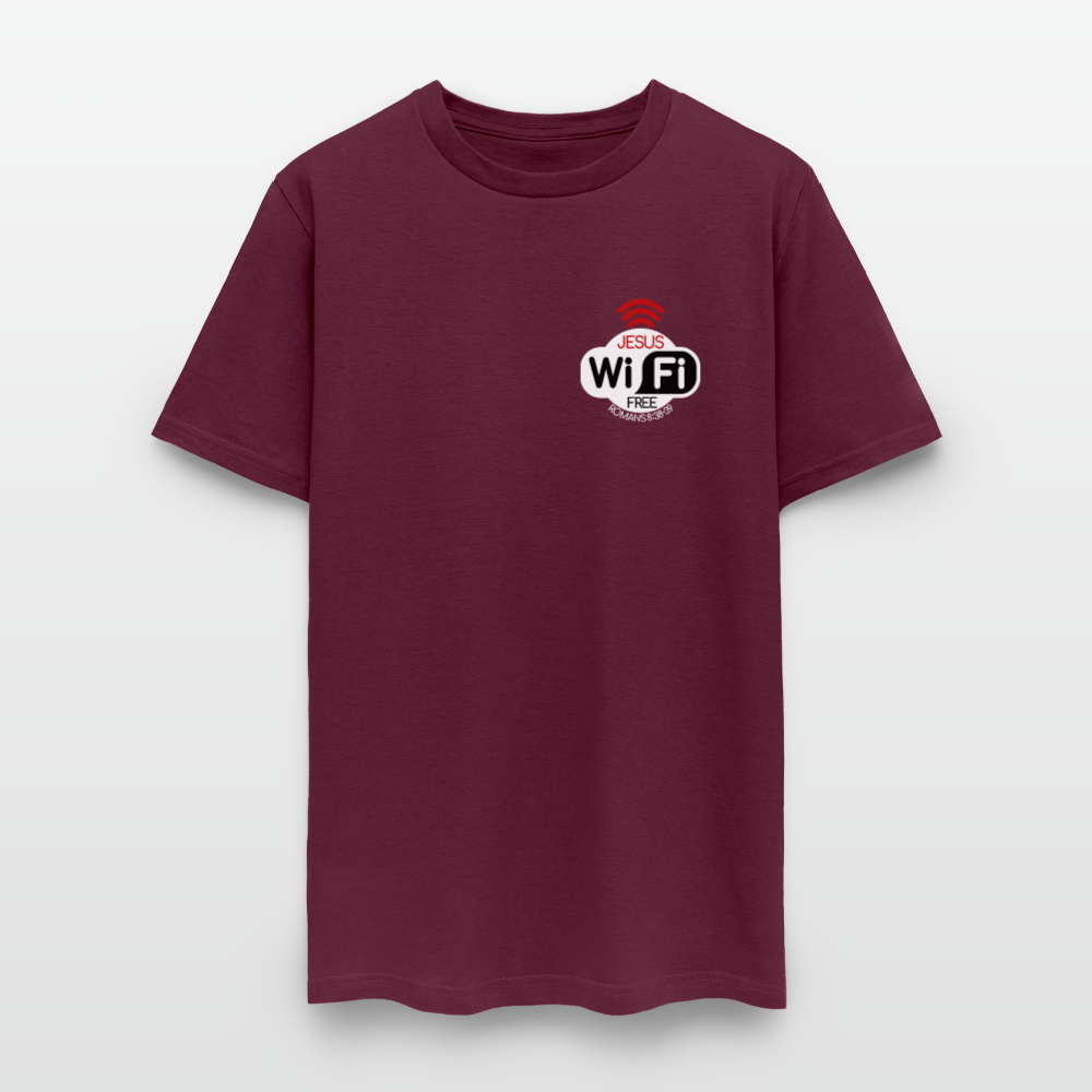 Jesus Strong Wireless Connection - burgundy