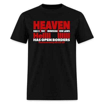 Heaven Has Strict Immigration Laws - black