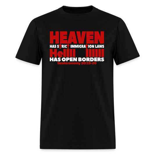 Heaven Has Strict Immigration Laws - black