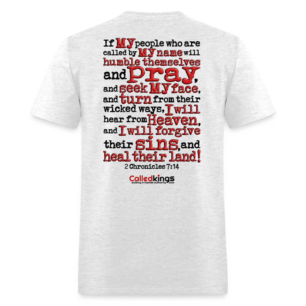Heal Our Land - light heather gray