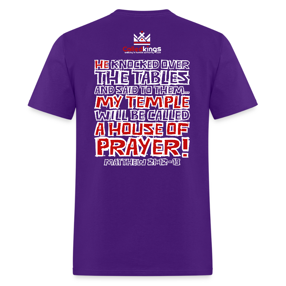 Jesus Flipped - purple