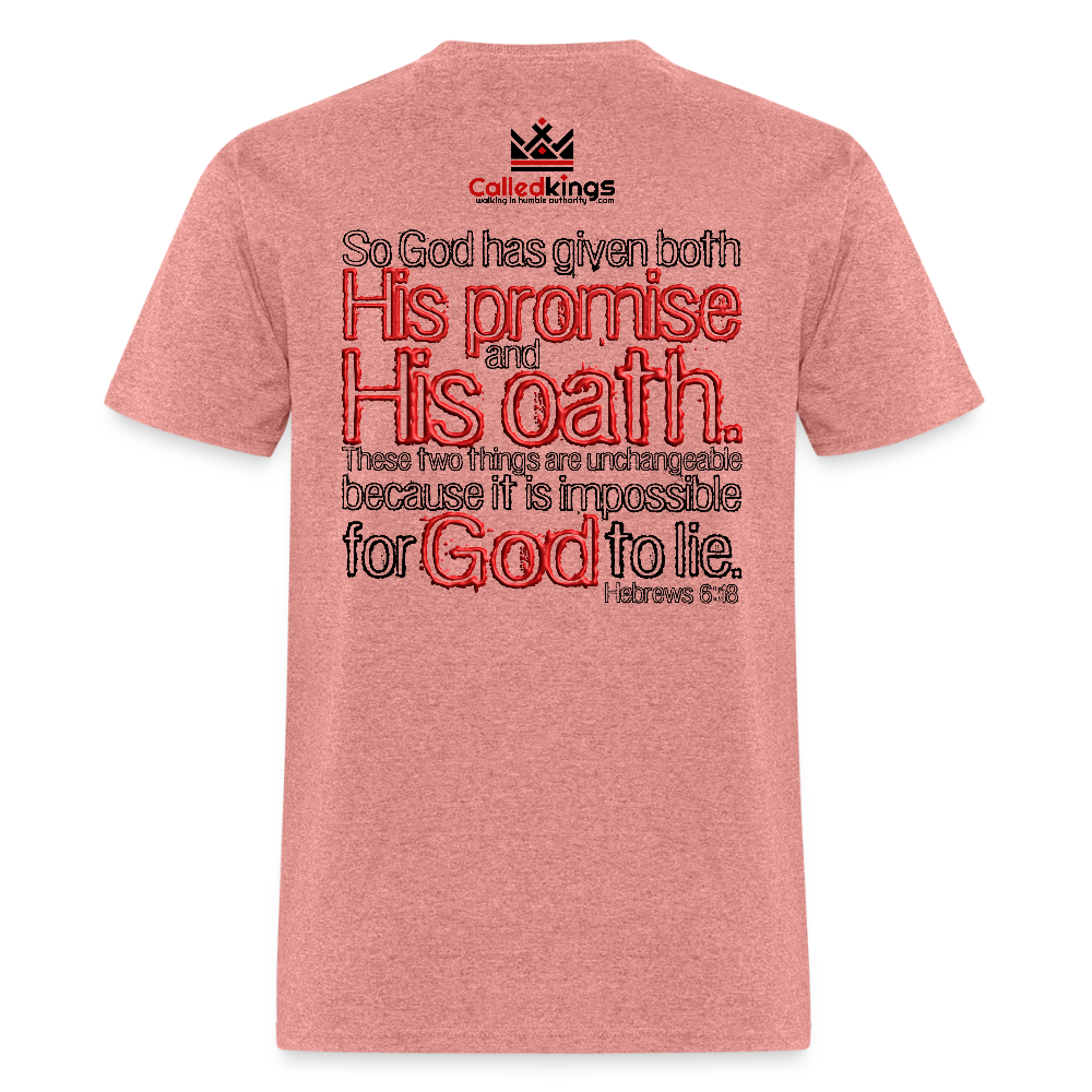 God Can't Lie - heather mauve