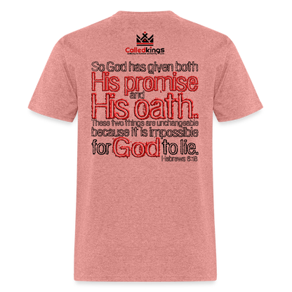 God Can't Lie - heather mauve