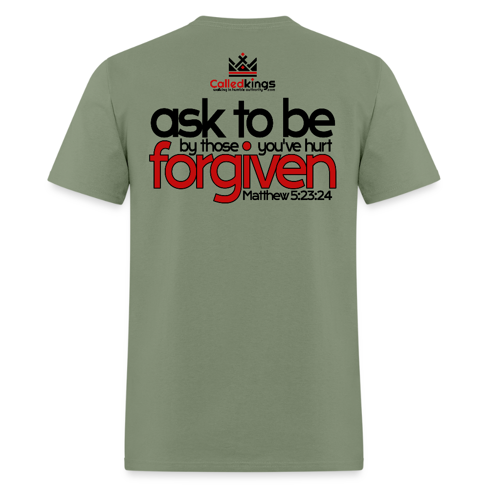 WTBSF? Ask to be Forgiven - military green