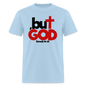 But God - powder blue