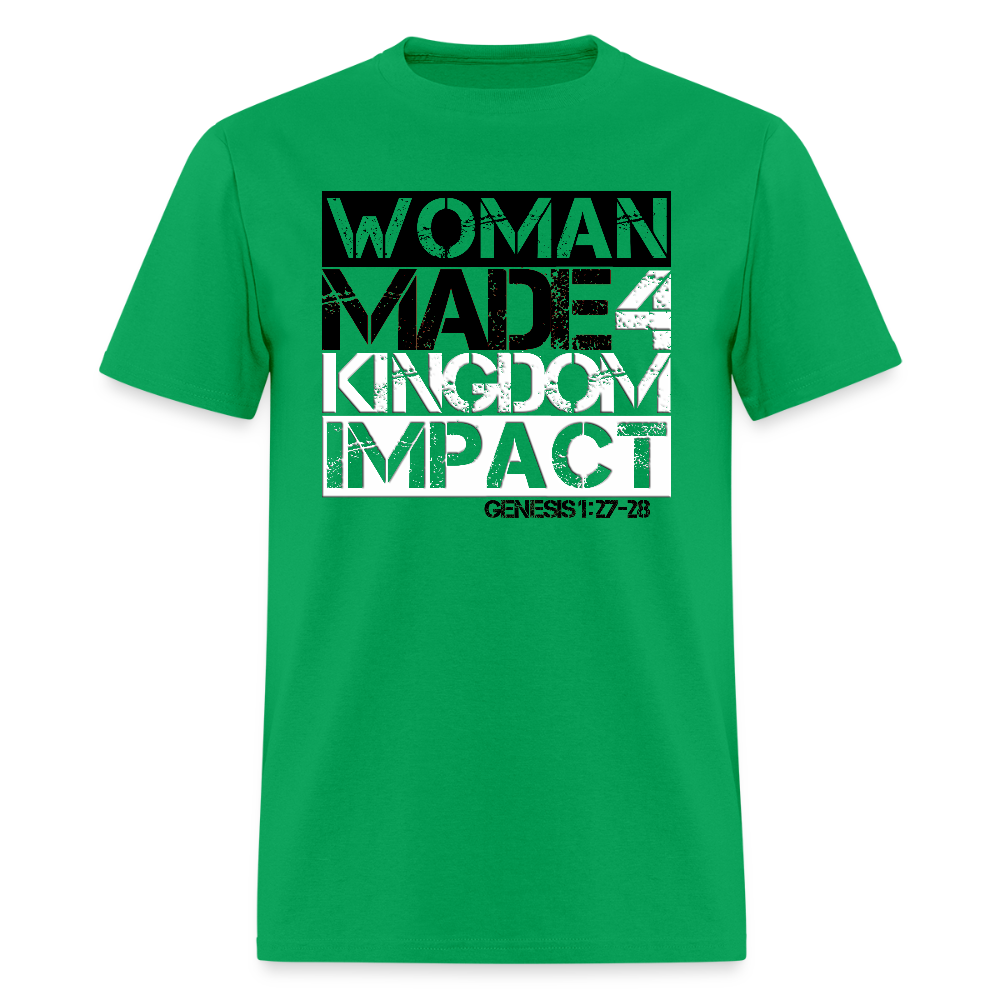 Woman Made 4 Kingdom Impact - bright green