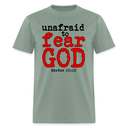 Unafraid to Fear God - sage