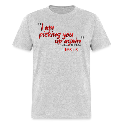 I Am Picking You Up Again - heather gray