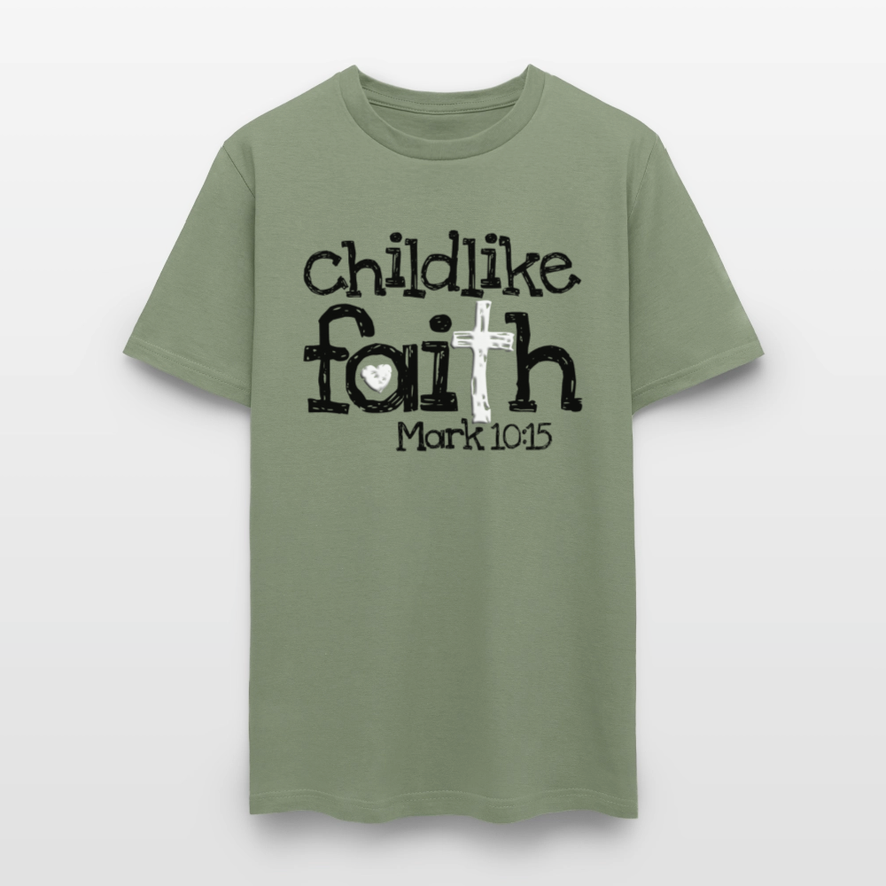Childlike Faith - military green