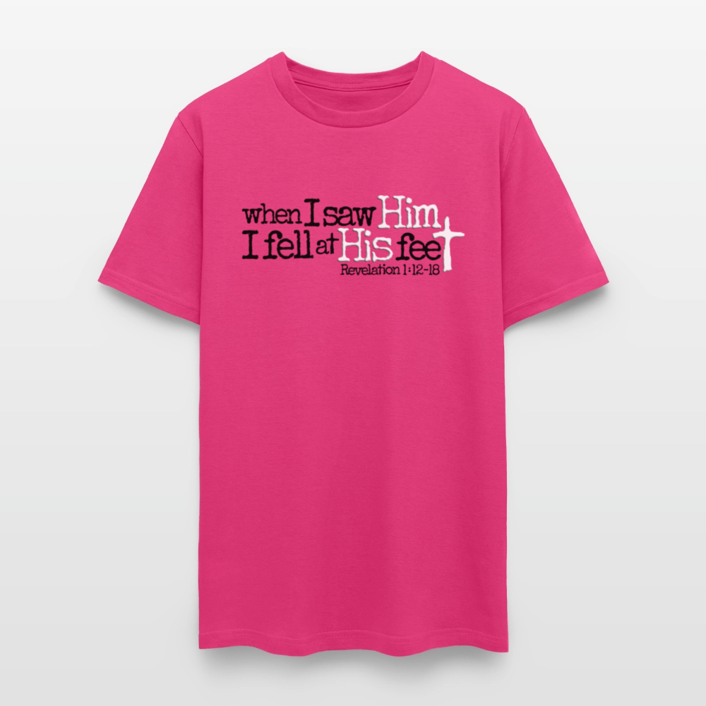 I Fell at His Feet - fuchsia