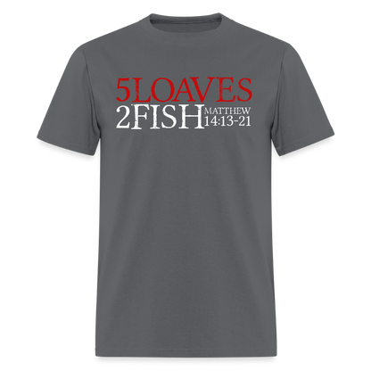 5 Loaves 2 Fish - charcoal