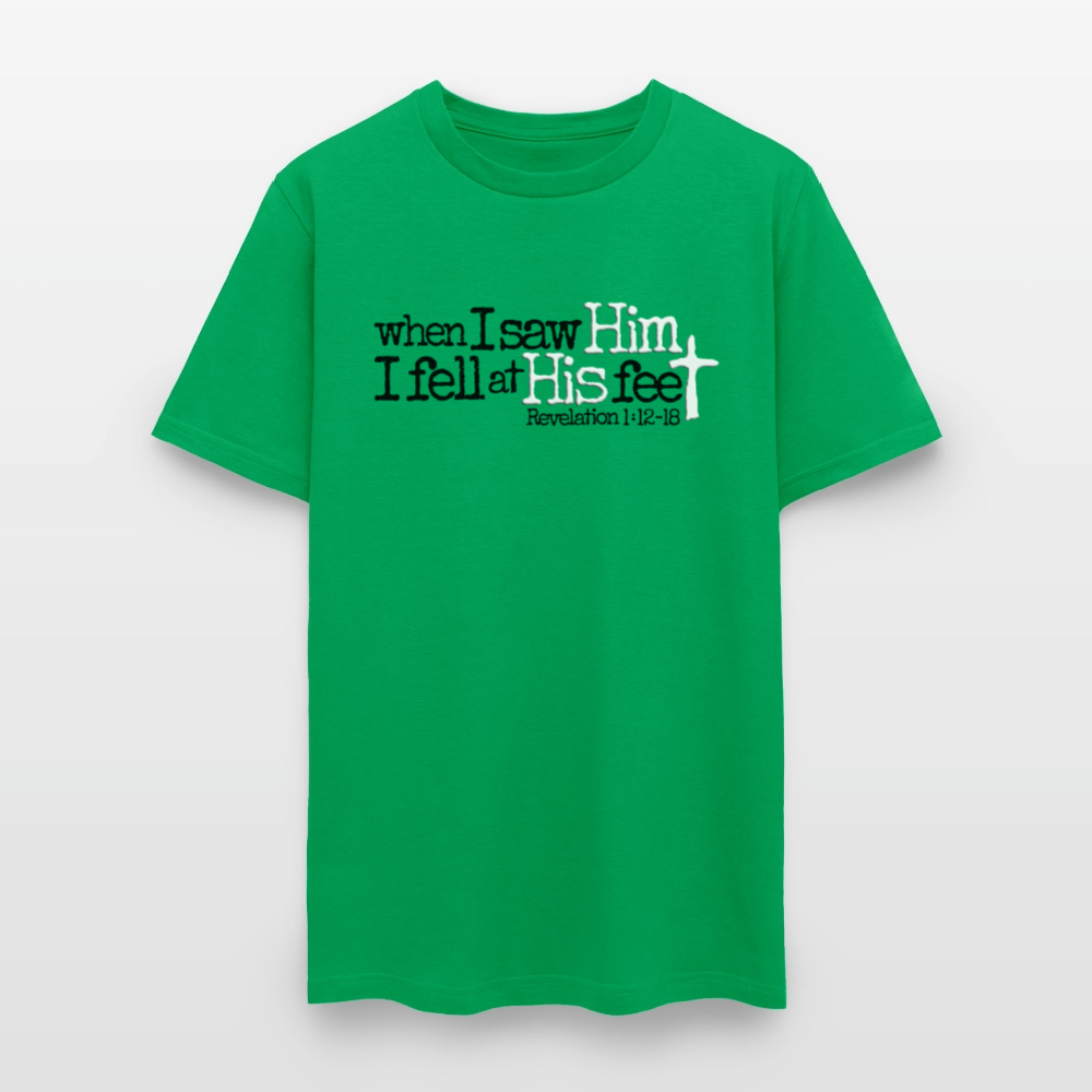 I Fell at His Feet - bright green