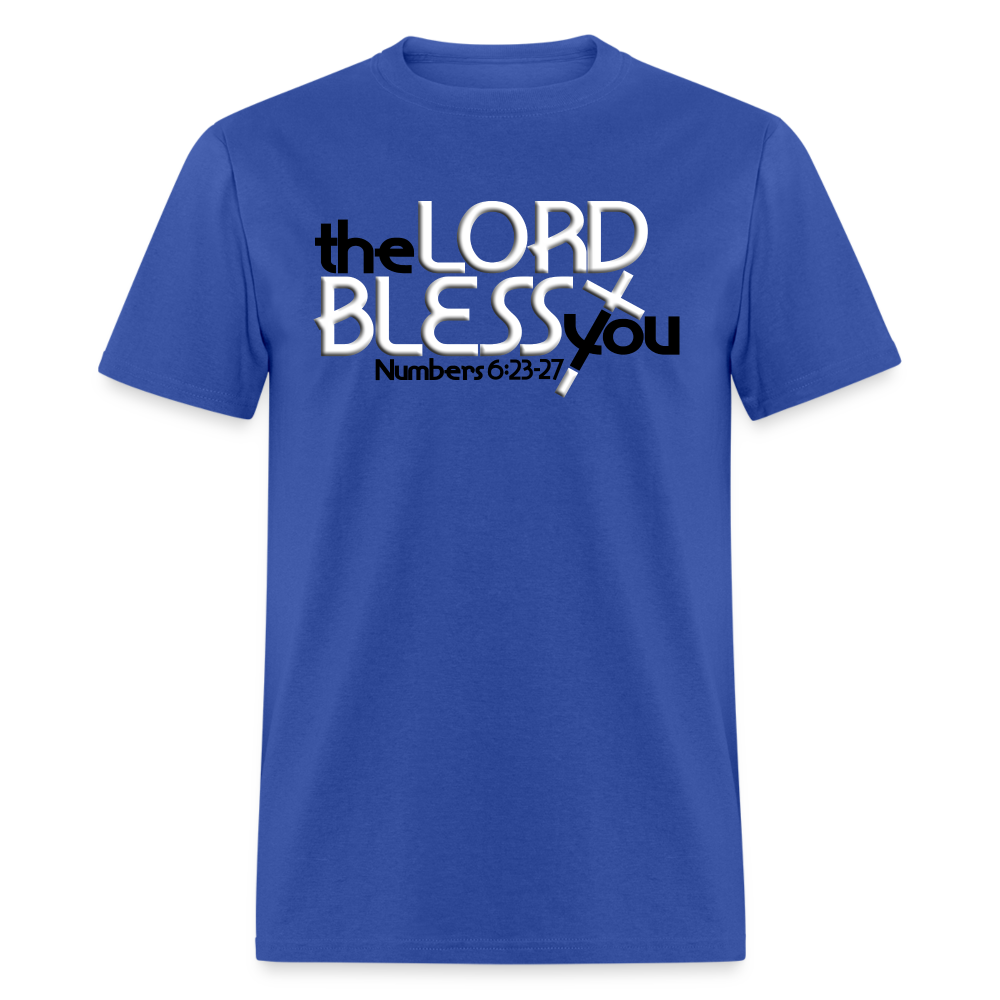 The Lord Bless You - royal blue