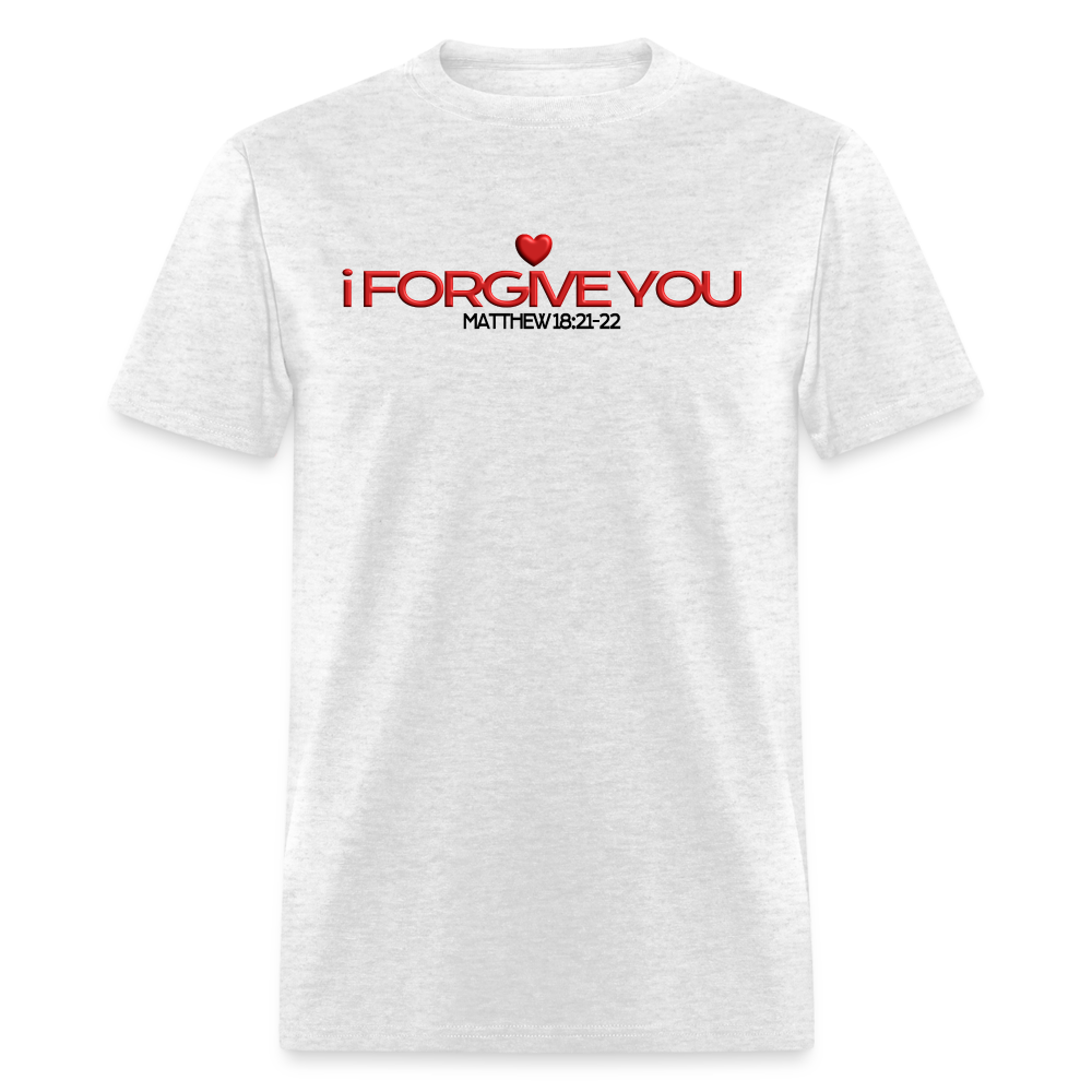 I Forgive You 70x7 - light heather gray