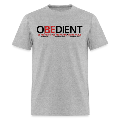 Obedient - heather gray