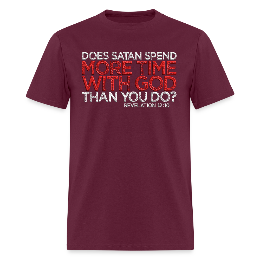 More Time With God - burgundy