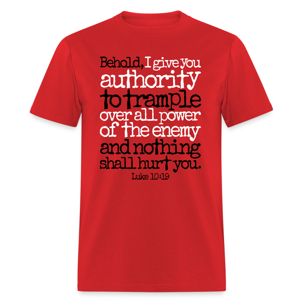 Authority Over the Enemy - red