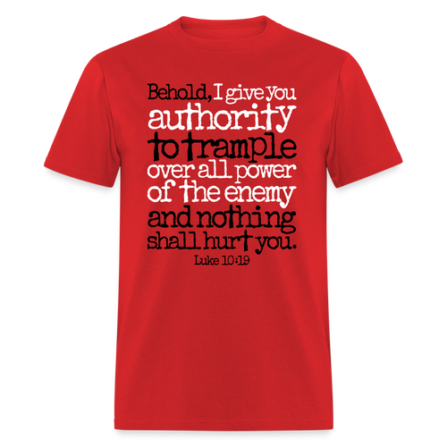 Authority Over the Enemy - red