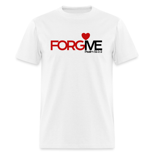 Forgive Me - white