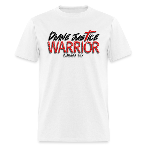 Divine Justice Warrior - white