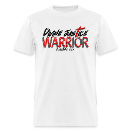 Divine Justice Warrior - white