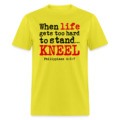 Kneel - yellow