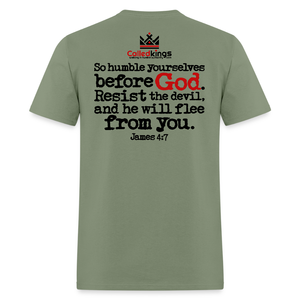 Bind Satan Now - military green