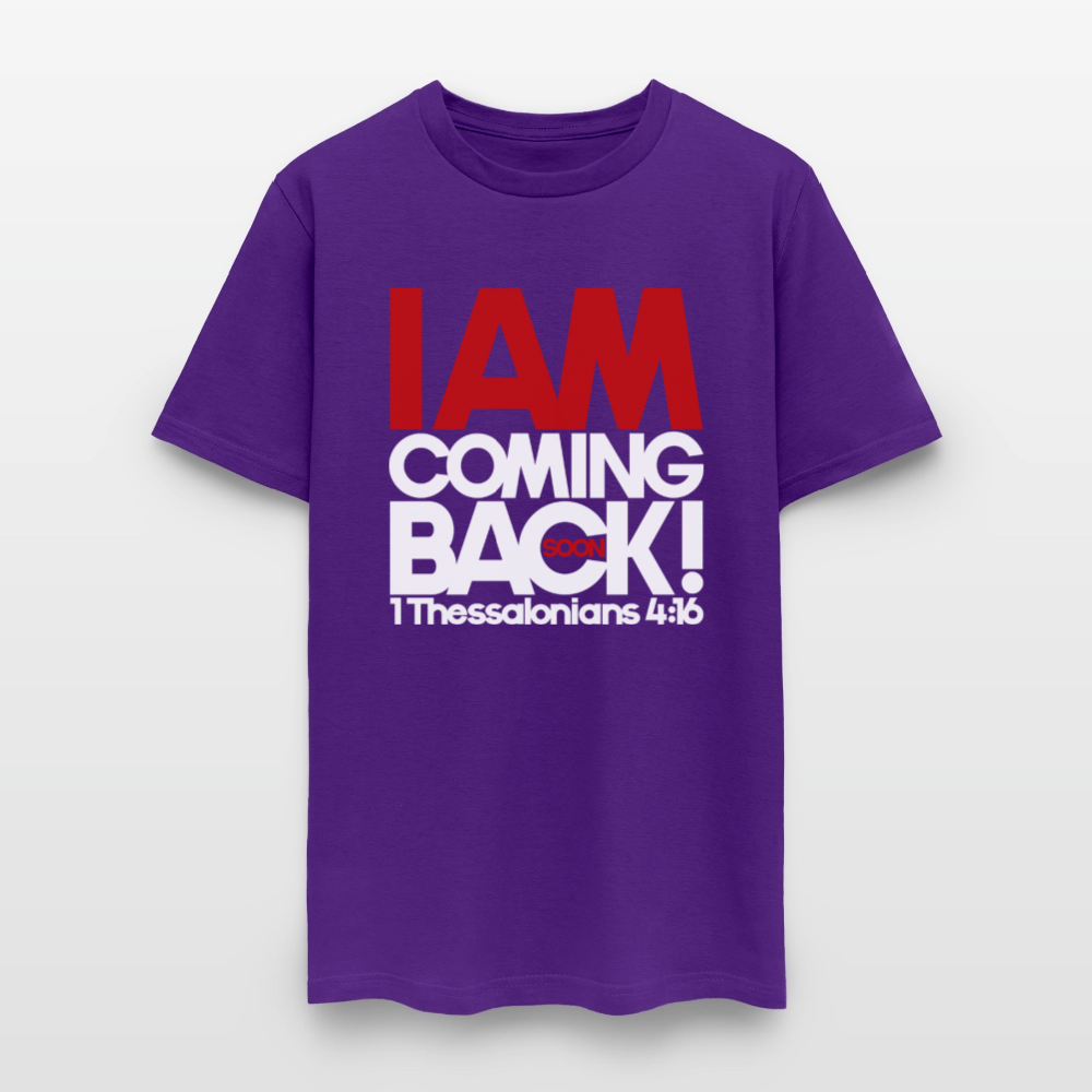I Am Coming Back - purple