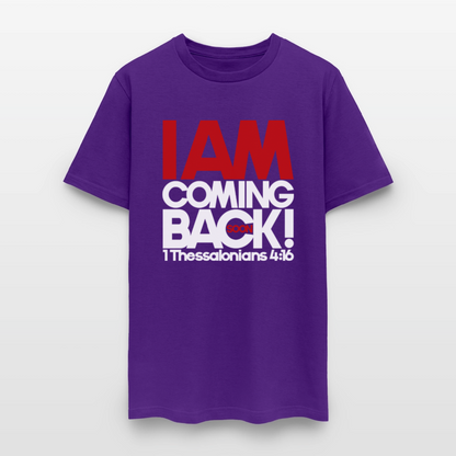 I Am Coming Back - purple