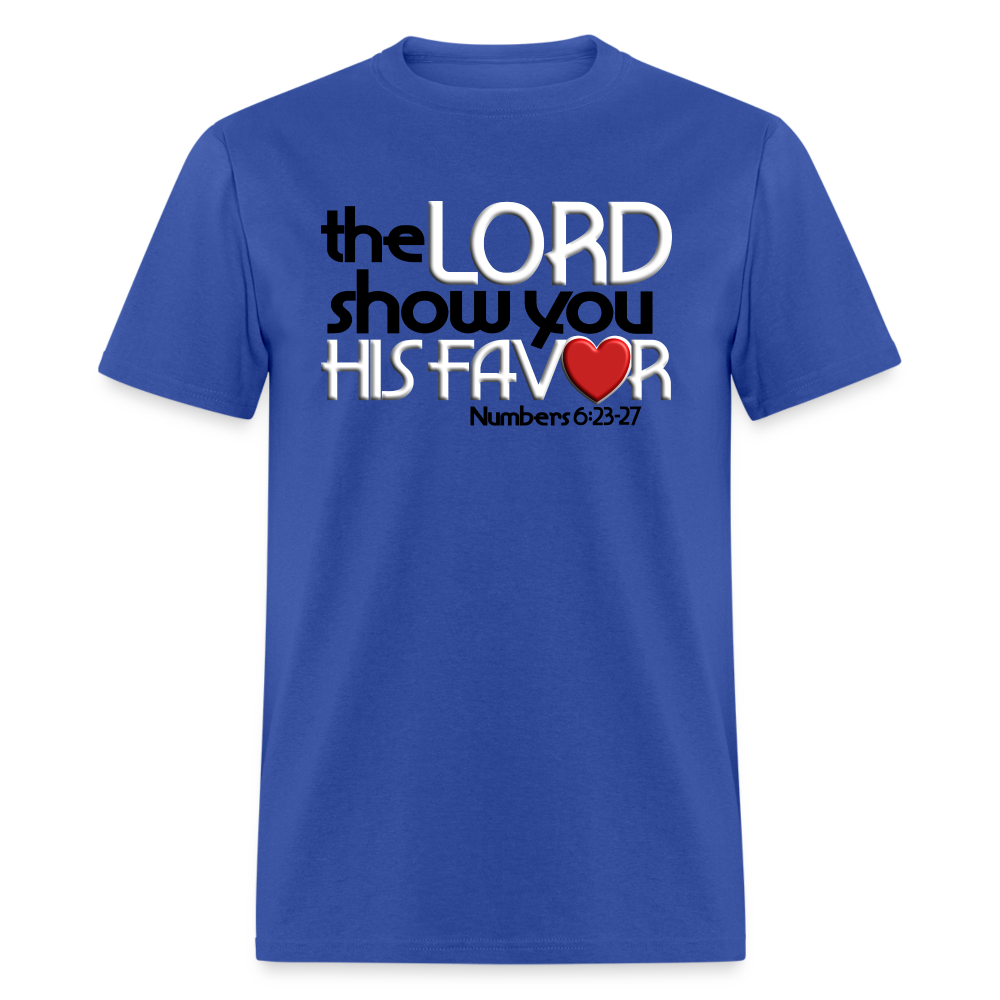 The Lord Show You His Favor - royal blue