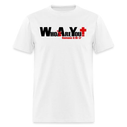 Who's Are You - white
