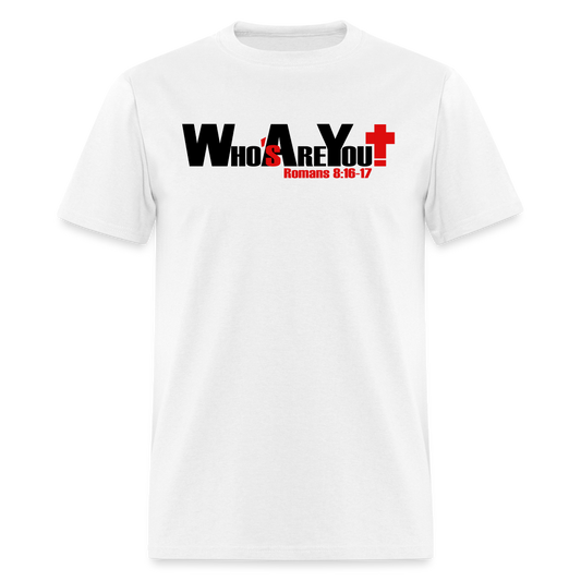 Who's Are You - white