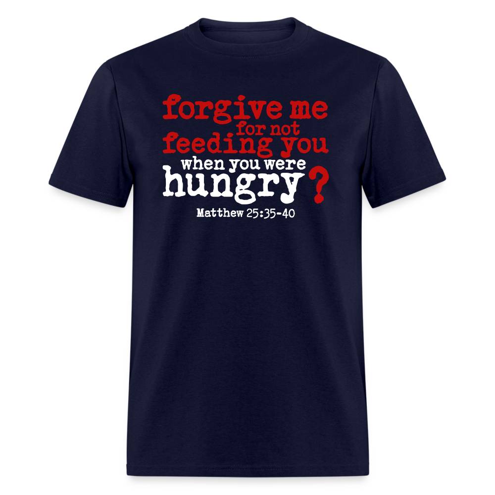 Forgive For Not Feeding - navy