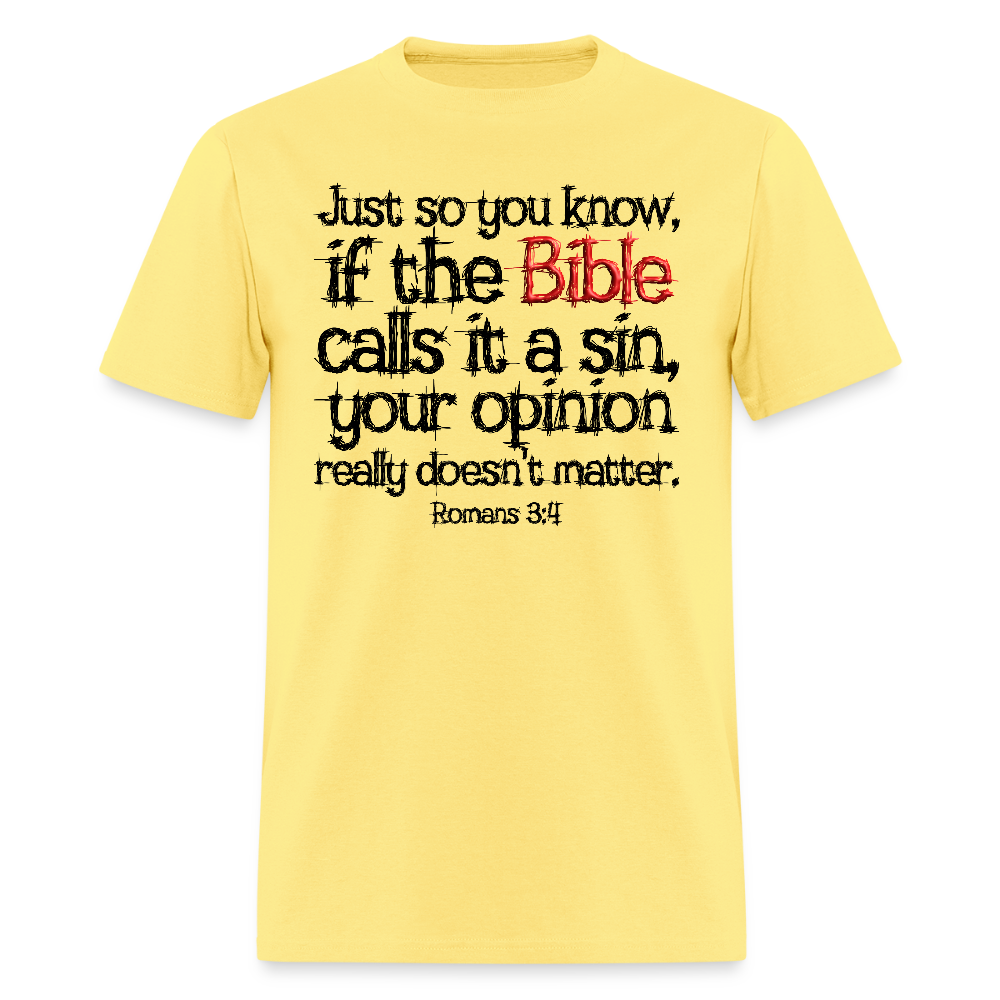 If the Bible Calls it a Sin - cornsilk