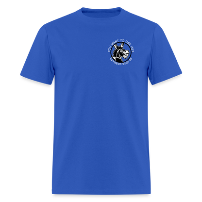 Balaam's Donkey - royal blue