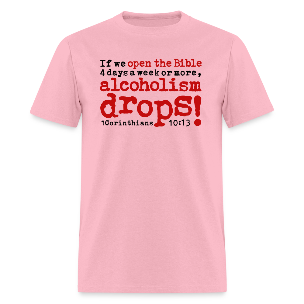 Open Bible Alcoholism Drops - pink