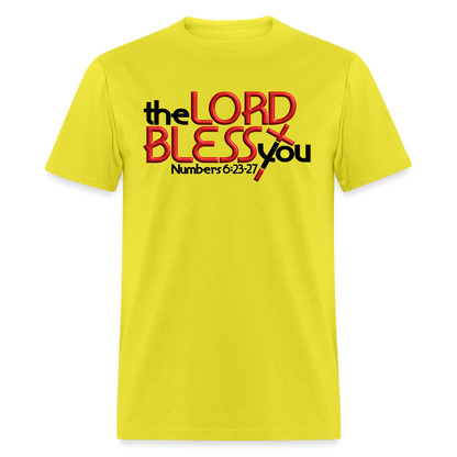 The Lord Bless You - yellow