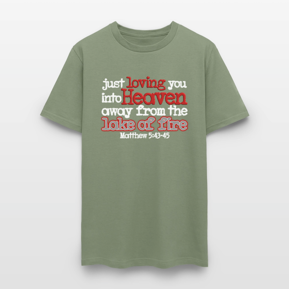 Loving You Into Heaven - military green